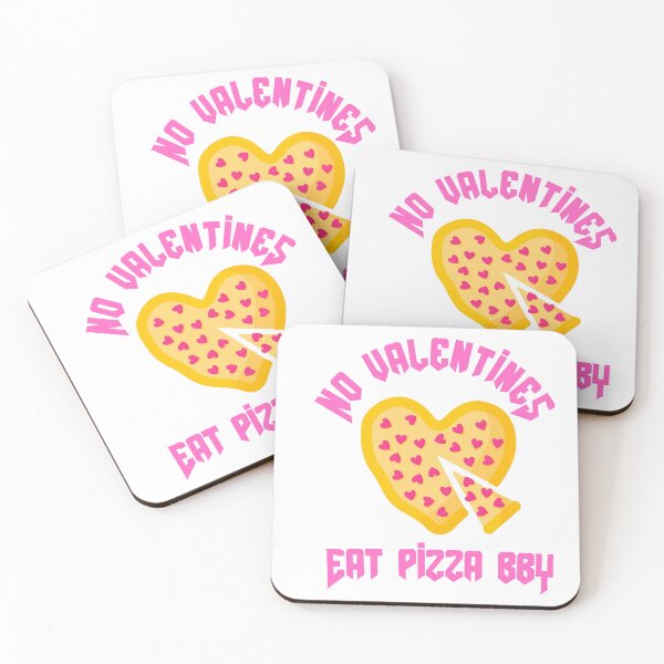 Item preview, No Valentine's Day Eat Pizza designed and sold by JustShineBaby.