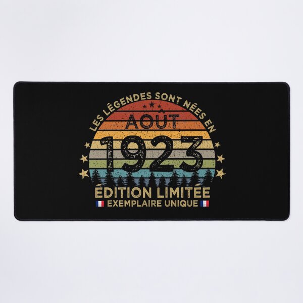 Item preview, Anniversaire 100 Ans Les Legendes Sont Nees en Aout 1923 designed and sold by cssdru.