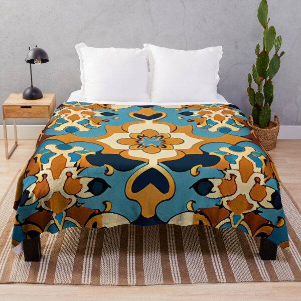 Item preview, Designer Thick Moroccan Pattern Digital Painting designed and sold by CodeAndColors.