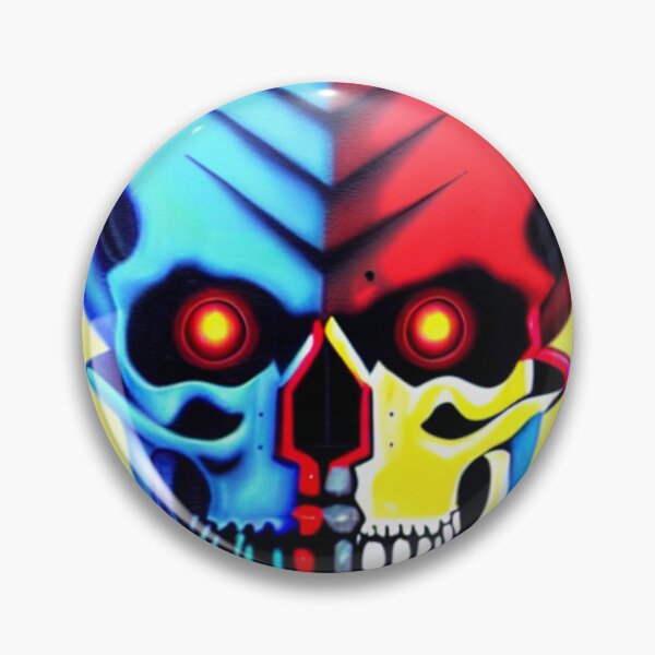 Item preview, Psycho Madness - Robotic Skull designed and sold by PsychoMadness.