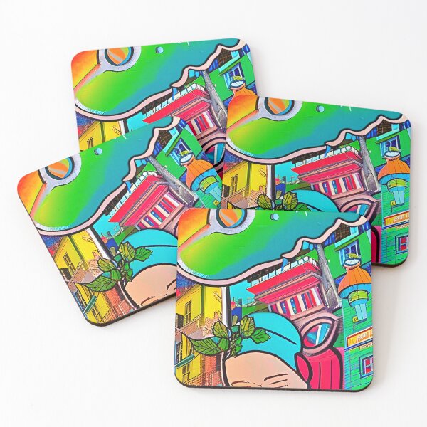 Item preview, Colorful abstract graffiti streetart designed and sold by Neo-Expression.