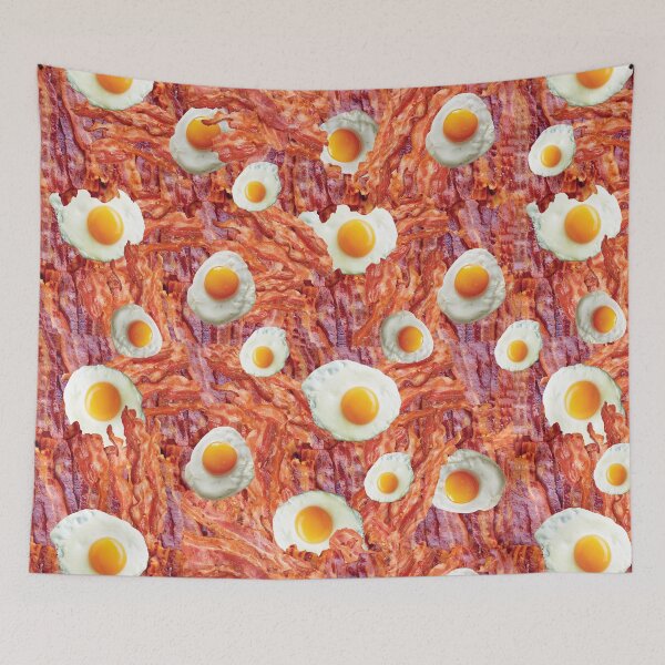 Item preview, Bacon & Eggs Pattern designed and sold by Frankie@ BritishMadeGifts.