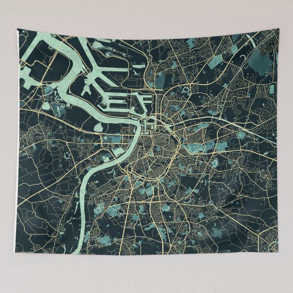 Item preview, Antwerp City Map of Belgium - Summer designed and sold by deMAP.