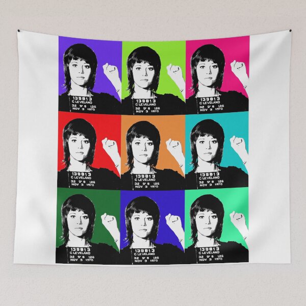 Item preview, Jane Fonda Mug Shot x9 designed and sold by Gary Hogben.