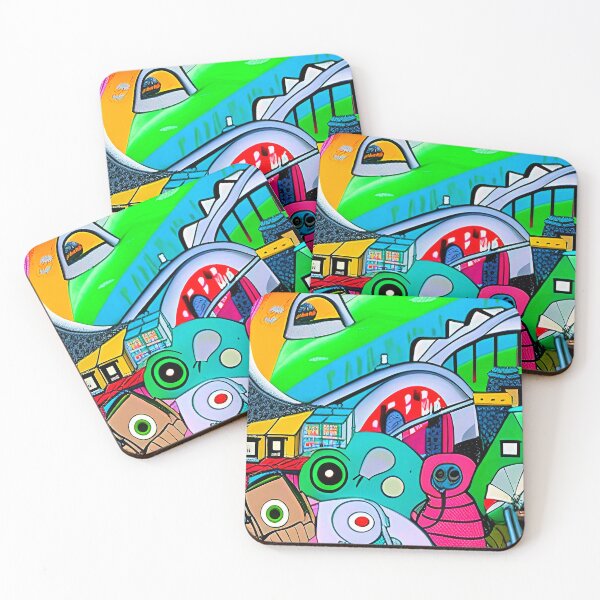 Item preview, Colorful abstract graffiti streetart designed and sold by Neo-Expression.
