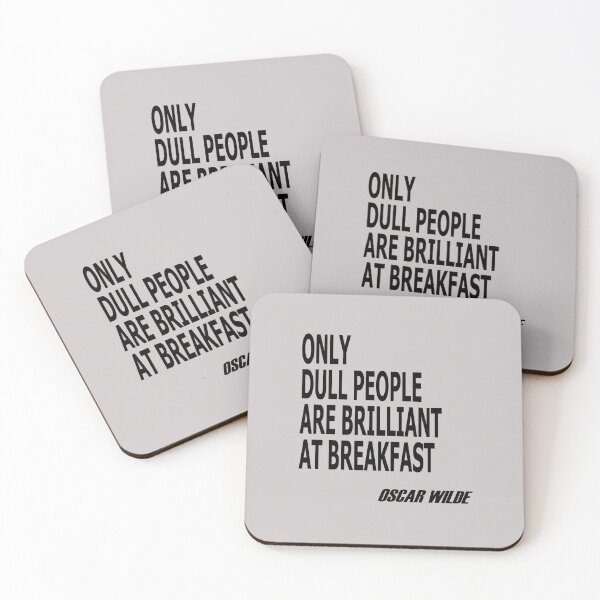 Item preview, Only dull people are brilliant at breakfast designed and sold by soia63.
