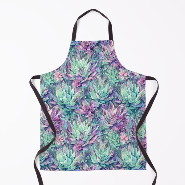Item preview, Succulent Watecolor Seamless Pattern designed and sold by InkspirationGraphics.