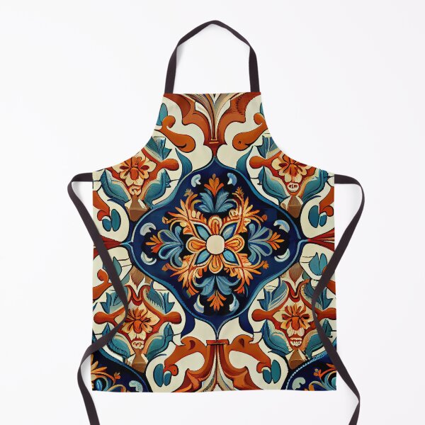 Item preview, Cool Classic New Mediterranean Pattern Digital Painting designed and sold by CodeAndColors.