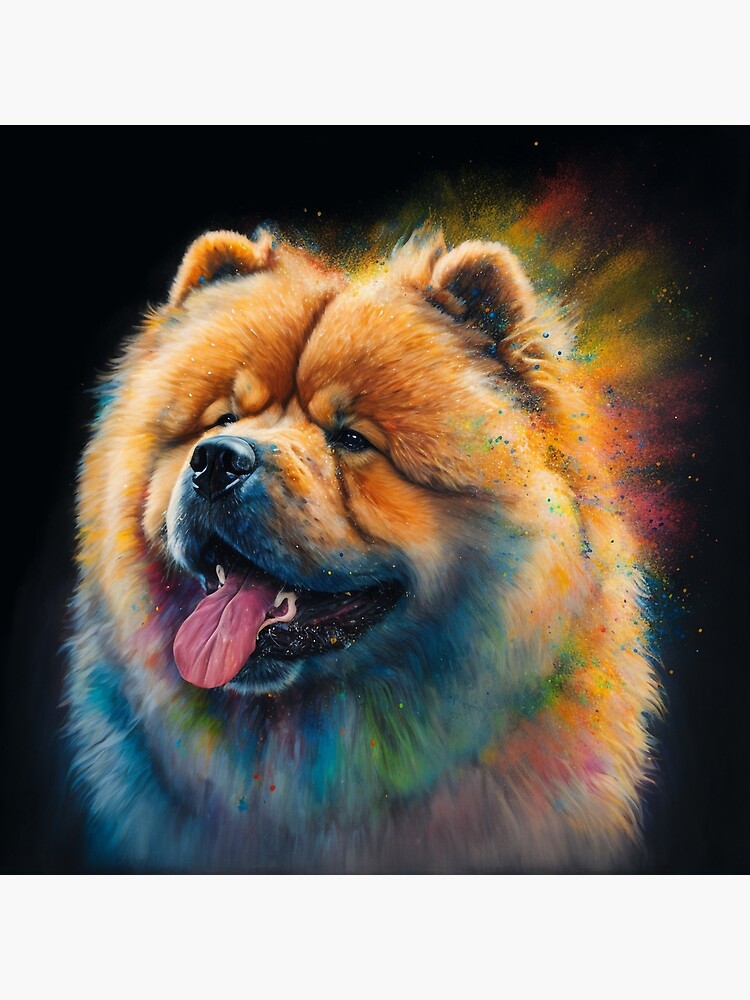 Chow chow painting sale