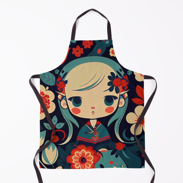Aperçu de l'œuvre Anime Bohemian Pattern Digital Painting créée et vendue par CodeAndColors.