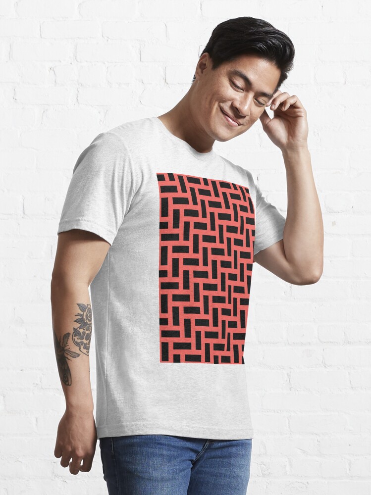 Brick Side Pattern T-Shirt