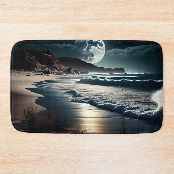 Item preview, Moonlit Beach designed and sold by Invisible Wizard.