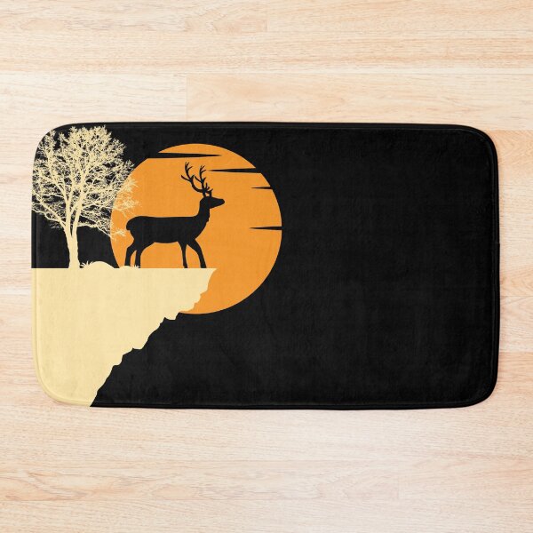 Item preview, Deer Sunset Vintage Cute Deer Lover Design For Hunter Hunting And Deers Lover designed and sold by Thecitiesstore.