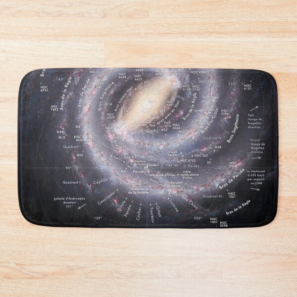 Item preview, **FRENCH** Milky Way Map (en français) Carte de la Voie Lactée designed and sold by Pablo Carlos Budassi.