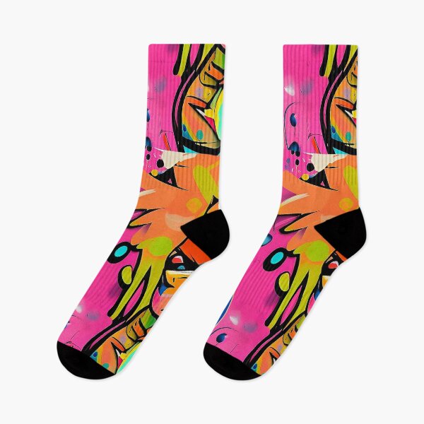 Item preview, Colorful abstract graffiti streetart designed and sold by Neo-Expression.