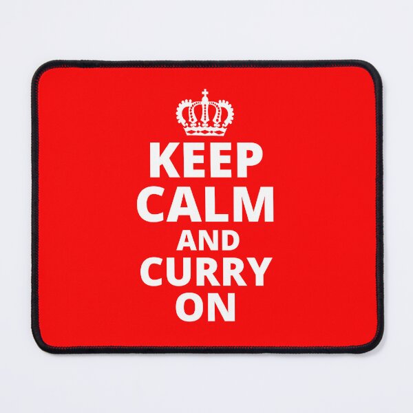 Item preview, Keep Calm and Curry On designed and sold by LiToDesignCo.