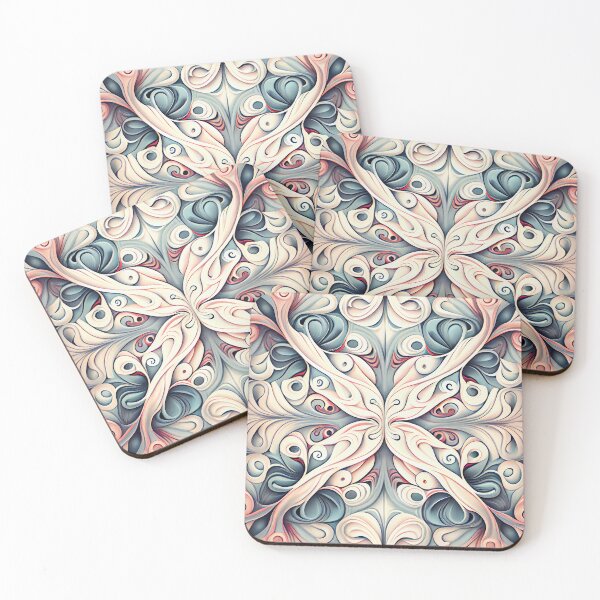 Item preview, Soft Beautiful Modern Pattern Digital Painting designed and sold by CodeAndColors.