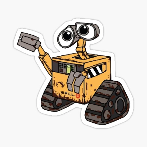 "Wall E Walle " Sticker for Sale by WALLEOfficial Redbubble