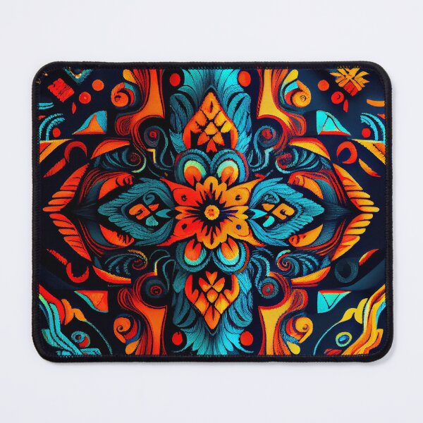 Artikelvorschau, Vibrant Brilliant Western Pattern Digital Painting entworfen und verkauft von CodeAndColors.