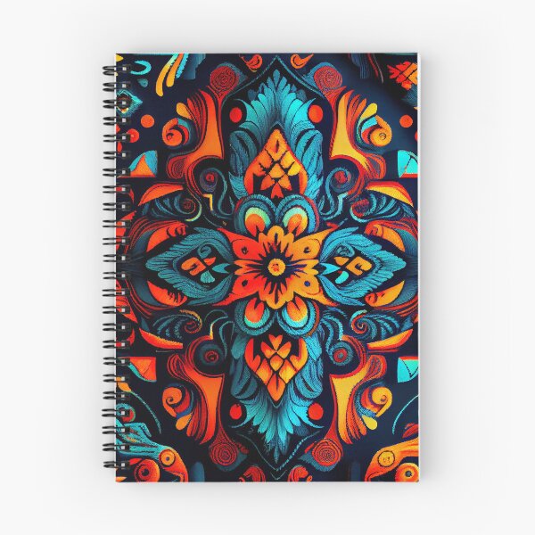 Item preview, Vibrant Brilliant Western Pattern Digital Painting designed and sold by CodeAndColors.
