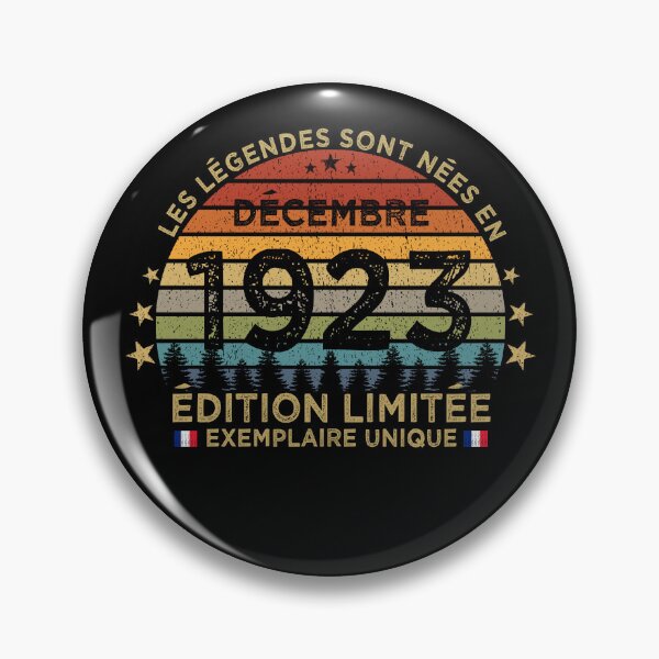 Item preview, Anniversaire 100 Ans Les Legendes Sont Nees en Décembre 1923 designed and sold by cssdru.