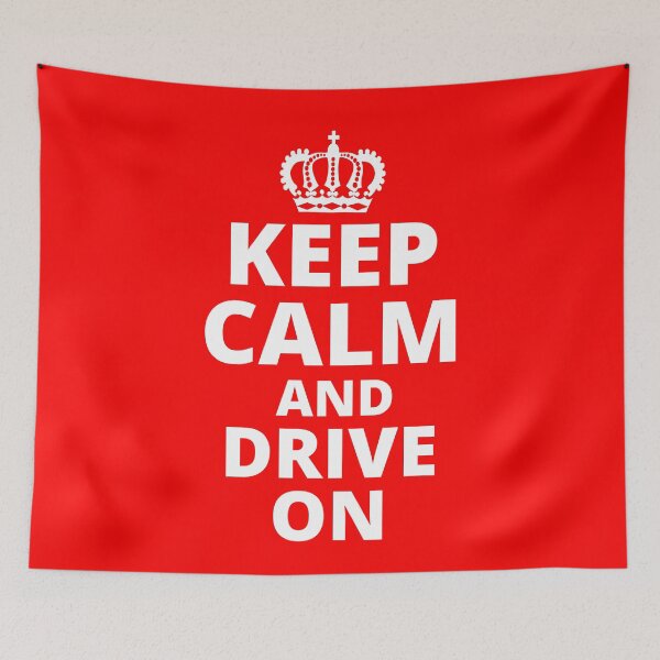 Item preview, Keep Calm and Drive On designed and sold by LiToDesignCo.