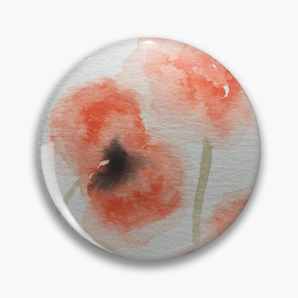 Item preview, Contemporary Watercolour Poppies  designed and sold by CotswoldCottage.