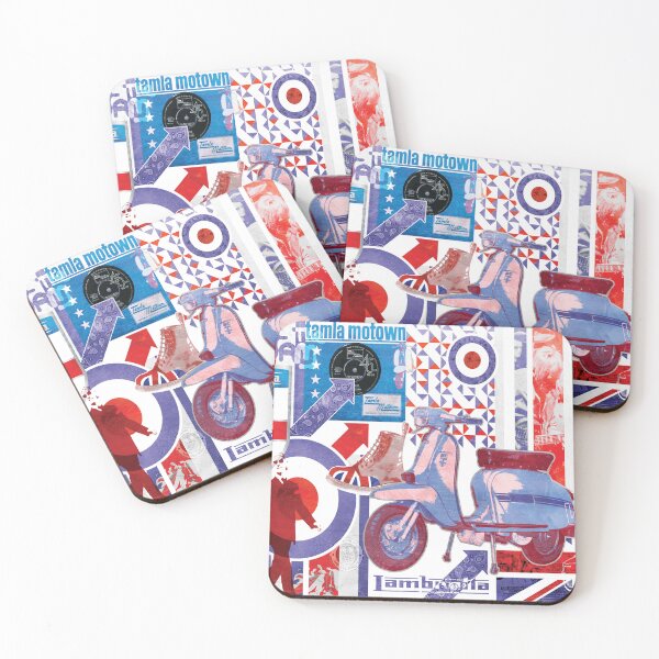 Artikelvorschau, Lambretta Scooter Union Jack-Druck entworfen und verkauft von Frankie@ BritishMadeGifts.