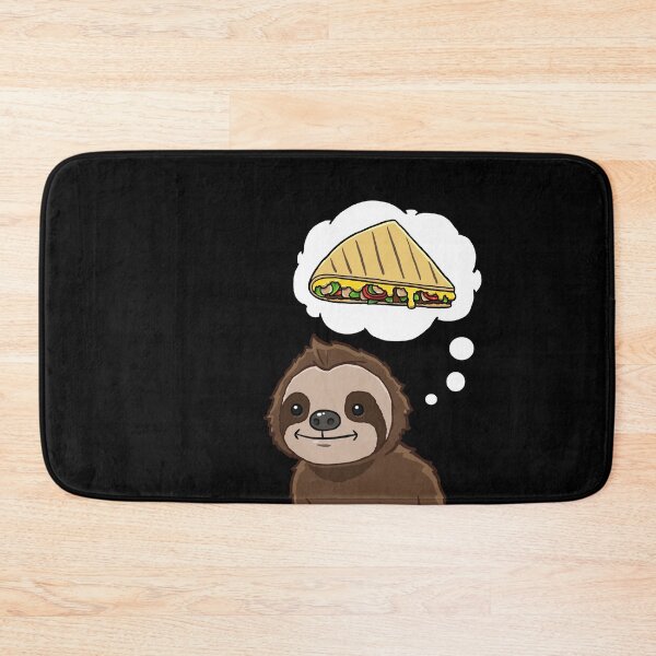 Item preview, Sloth thinking about eating Quesadilla designed and sold by jonmlam.