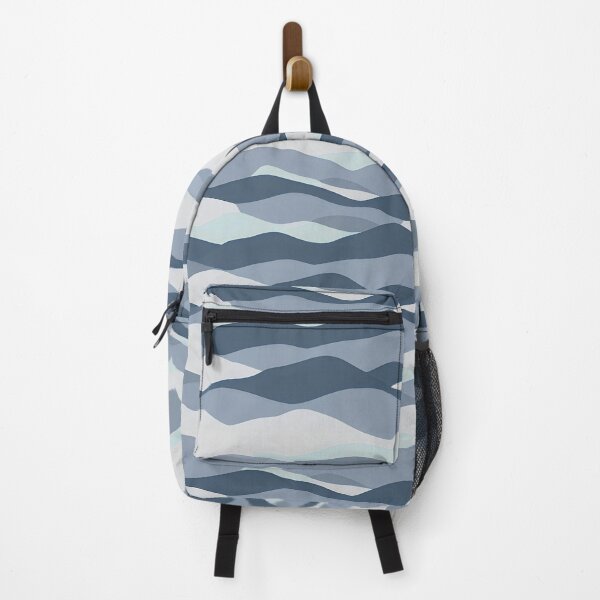 Item preview, Abstract blue moutain landscape pattern designed and sold by CasualMadness.