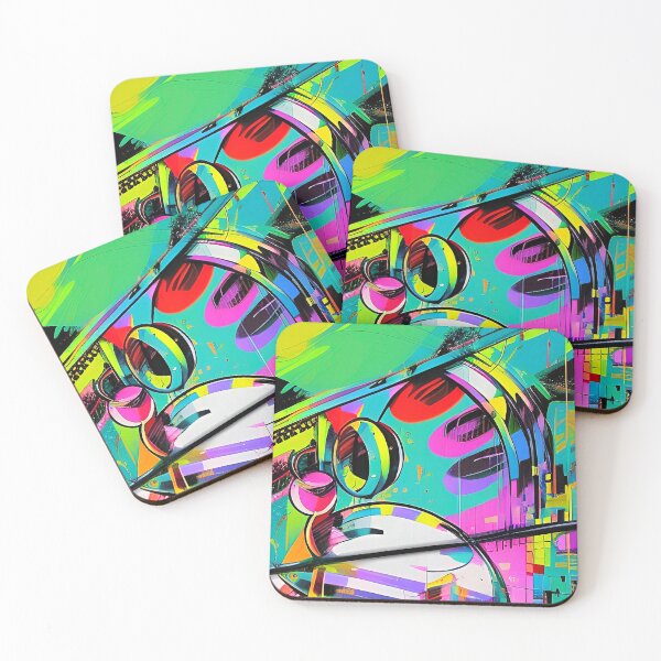 Item preview, Colorful abstract graffiti streetart designed and sold by Neo-Expression.