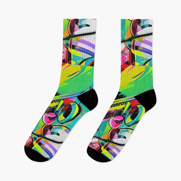 Item preview, Colorful abstract graffiti streetart designed and sold by Neo-Expression.