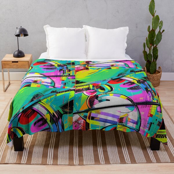 Item preview, Colorful abstract graffiti streetart designed and sold by Neo-Expression.