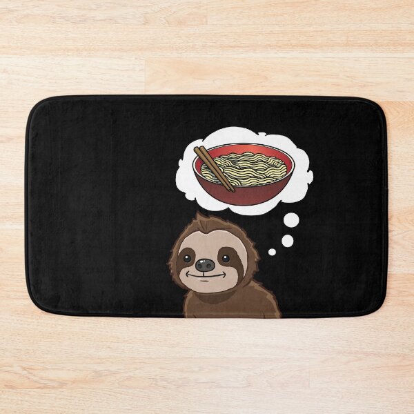 Item preview, Sloth thinking about Instant Noodles designed and sold by jonmlam.