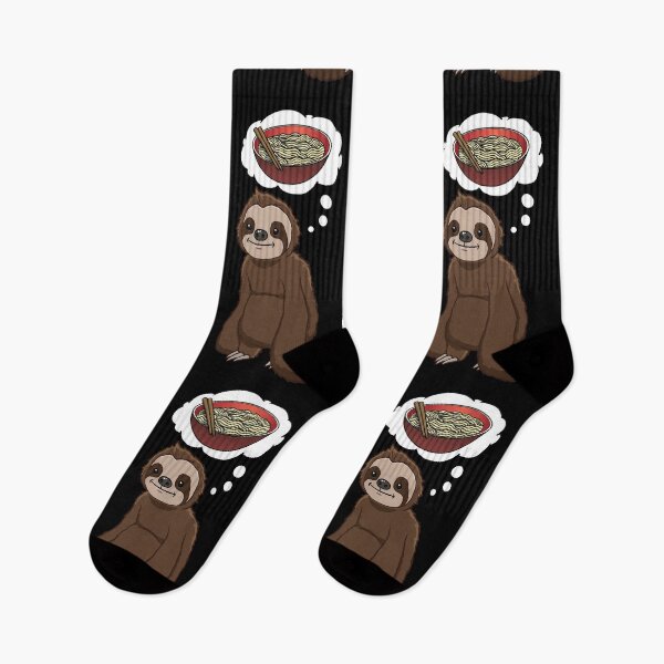 Item preview, Sloth thinking about Instant Noodles designed and sold by jonmlam.
