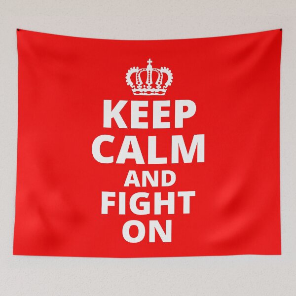 Item preview, Keep Calm and Fight On designed and sold by LiToDesignCo.