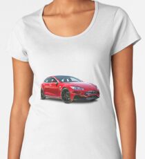 Tesla Motors Women's Premium T-Shirt