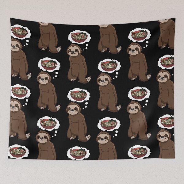 Item preview, Sloth thinking about Ramen Noodles designed and sold by jonmlam.
