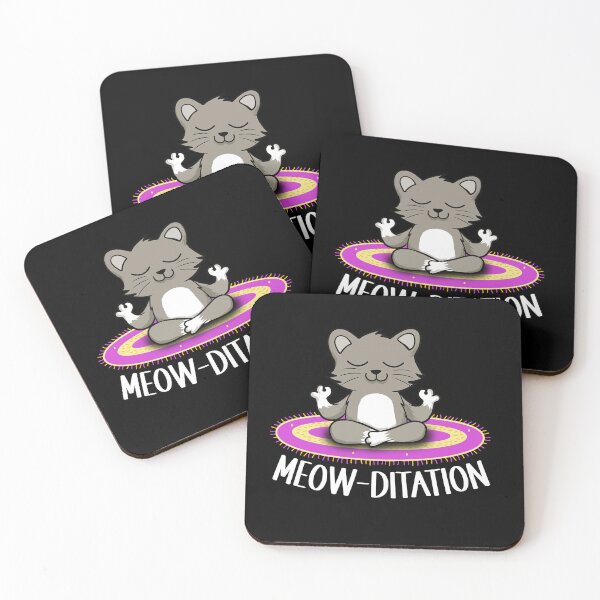 Item preview, Meow-ditation designed and sold by FASHIONGALLERIA.