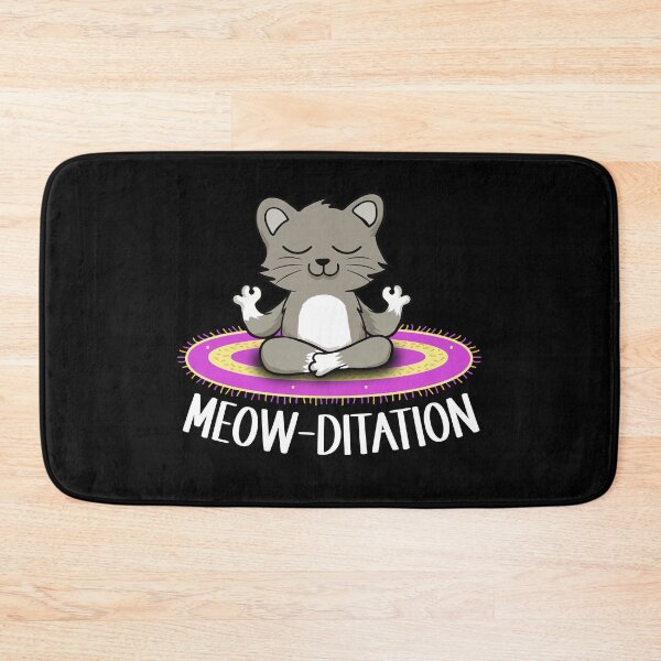 Item preview, Meow-ditation designed and sold by FASHIONGALLERIA.