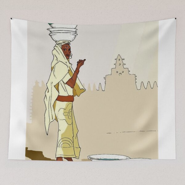 Item preview, Fulbe Street Seller from Mali designed and sold by TribalKnots.