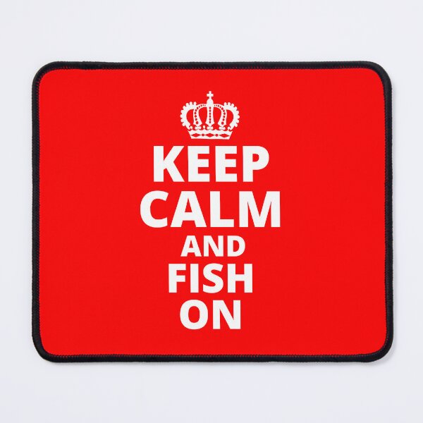 Item preview, Keep Calm and Fish On designed and sold by LiToDesignCo.