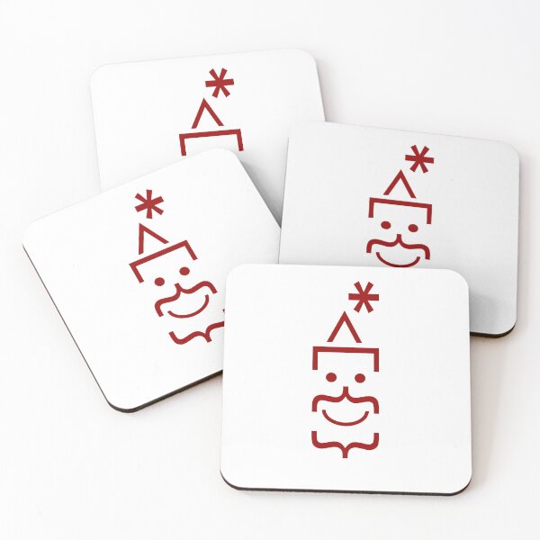 Item preview, santa claus*<[:{)} emoticon beard red font merry christmas! designed and sold by starkle.