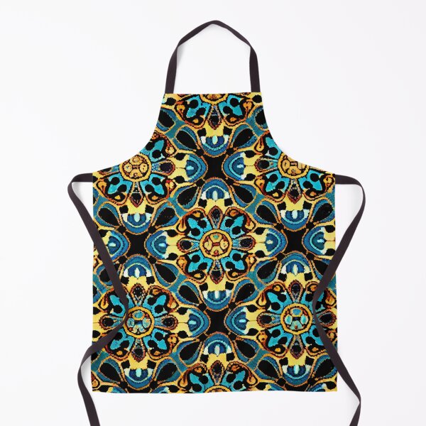 Aperçu de l'œuvre Divine Irregular New Mediterranean Pattern Digital Painting créée et vendue par CodeAndColors.