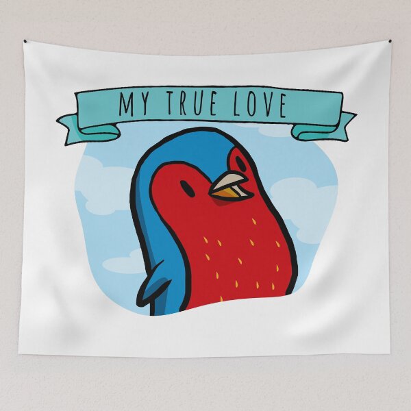 Item preview, My True Love - RedBlue Birdy- Pets P23 designed and sold by AJATheWholeGang.