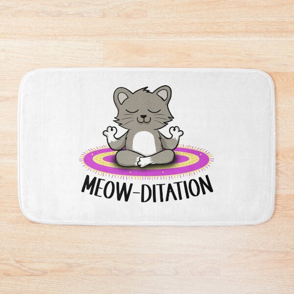 Item preview, Meow-ditation designed and sold by FASHIONGALLERIA.