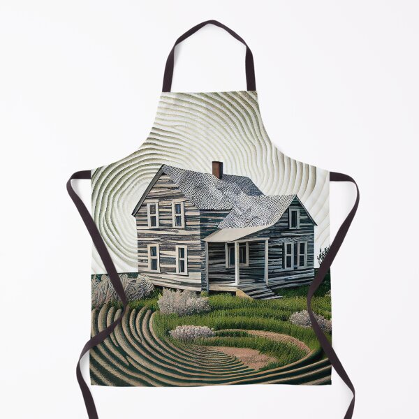 Item preview, Swirling Modern Farmhouse Pattern Digital Painting designed and sold by CodeAndColors.
