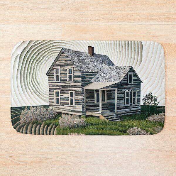 Item preview, Swirling Modern Farmhouse Pattern Digital Painting designed and sold by CodeAndColors.