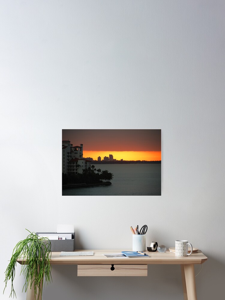 Thumbnail 2 of 3, Poster, Miami designed and sold by mlane.