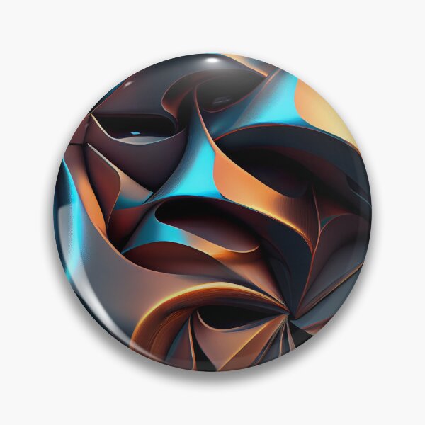 Artikelvorschau, Cool Calming Futuristic Contemporary Pattern Digital Painting entworfen und verkauft von CodeAndColors.